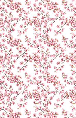 Rollo für fenster Rosa Blütenblätter der Knospen am Baum