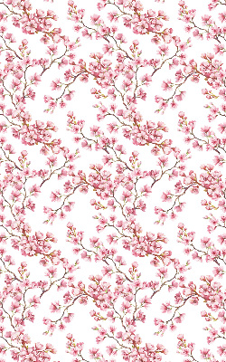 Rollo für fenster Rosa Blütenblätter der Knospen am Baum
