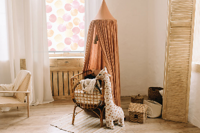 Fenster rollo Bunte Flecken