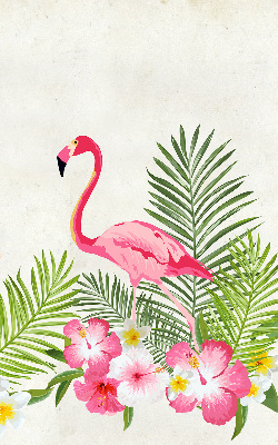 Rollo Flamingos auf den Blättern
