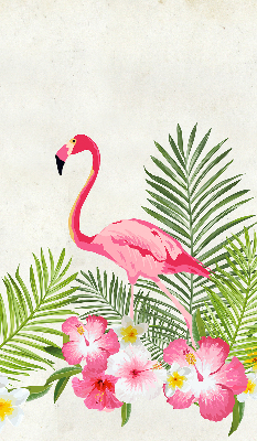 Rollo Flamingos auf den Blättern