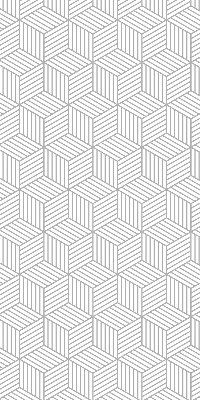Verdunkelungsrollo 3D-Würfel