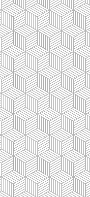 Verdunkelungsrollo 3D-Würfel