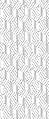 Verdunkelungsrollo 3D-Würfel