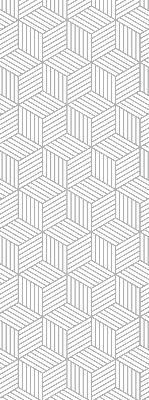 Verdunkelungsrollo 3D-Würfel