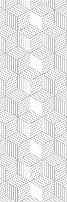 Verdunkelungsrollo 3D-Würfel