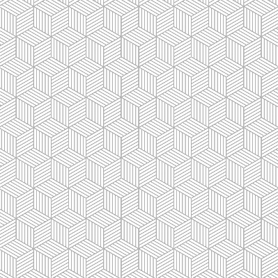 Verdunkelungsrollo 3D-Würfel