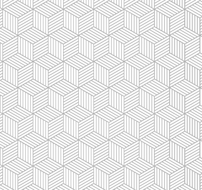 Verdunkelungsrollo 3D-Würfel