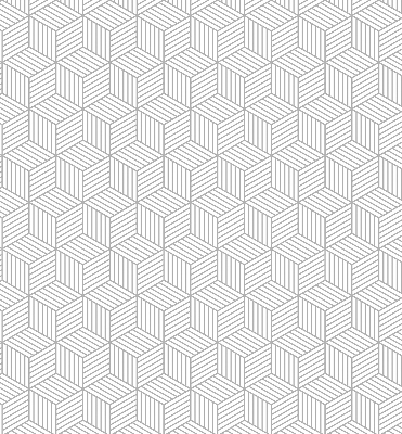 Verdunkelungsrollo 3D-Würfel