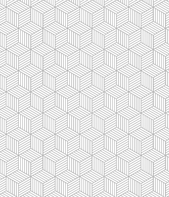 Verdunkelungsrollo 3D-Würfel