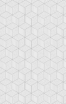 Verdunkelungsrollo 3D-Würfel