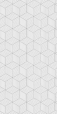 Verdunkelungsrollo 3D-Würfel