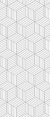 Verdunkelungsrollo 3D-Würfel