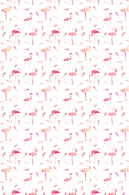 Rollo Flamingos und ihre Federn