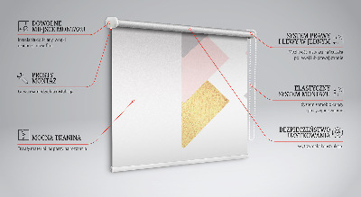 Rollo fenster Quadrate die sich überlappen