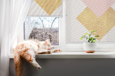 Rollo fenster Quadrate die sich überlappen