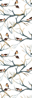 Verdunkelungsrollo Vögel auf dem Baum