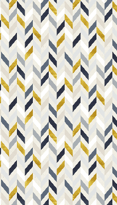 Fensterrollo Buntes Fischgrätenmuster