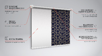 Rollo fenster 3D-Würfel