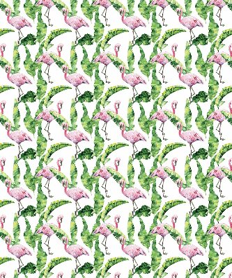 Rollo Flamingos auf den Blättern