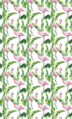 Rollo Flamingos auf den Blättern