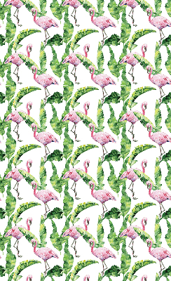 Rollo Flamingos auf den Blättern