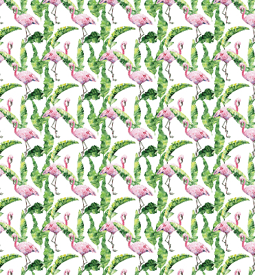 Rollo Flamingos auf den Blättern