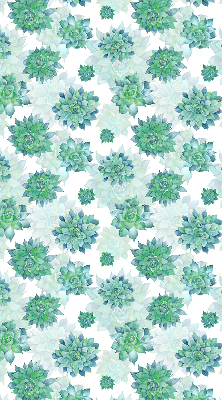 Rollo Grüne Blumen