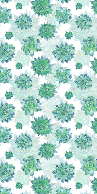 Rollo Grüne Blumen