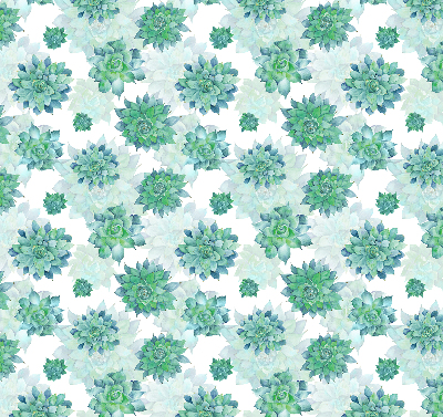 Rollo Grüne Blumen