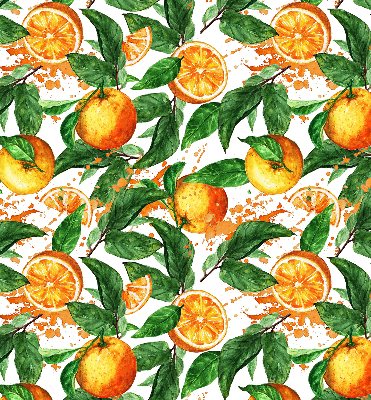 Rollo ohne bohren Orangen und Blätter