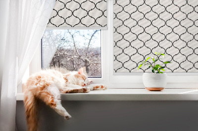 Fenster rollo innen Stacheldraht