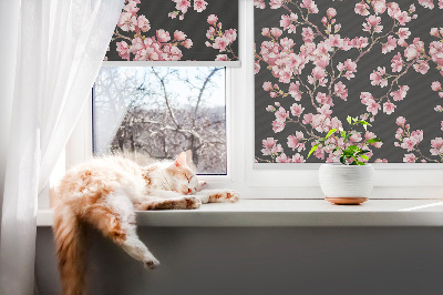 Verdunkelungsrollo Blumen vom Baum