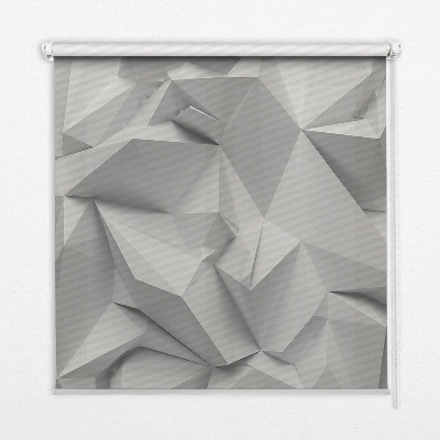 Verdunkelungsrollo 3D-Papierwand