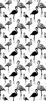 Rollo Schwarze Flamingos