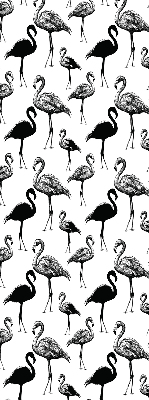 Rollo Schwarze Flamingos