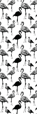 Rollo Schwarze Flamingos