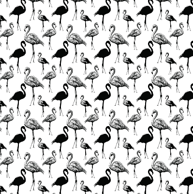 Rollo Schwarze Flamingos