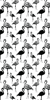 Rollo Schwarze Flamingos