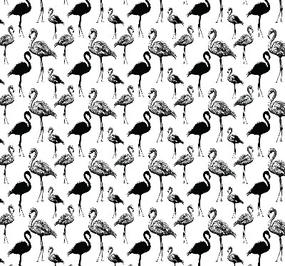 Rollo Schwarze Flamingos