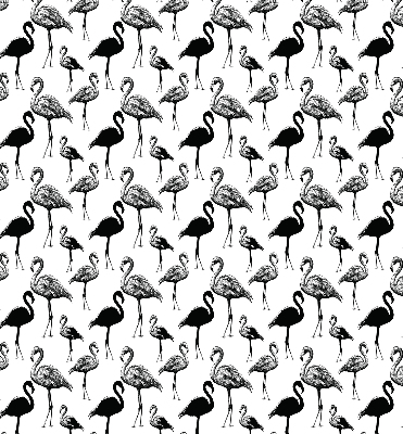 Rollo Schwarze Flamingos