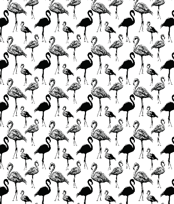 Rollo Schwarze Flamingos