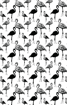 Rollo Schwarze Flamingos