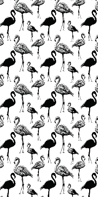 Rollo Schwarze Flamingos