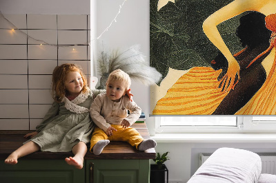 Fensterrollo ohne bohren Tänzer