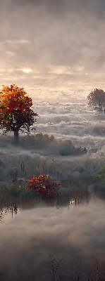 Rollo Bäume im Nebel