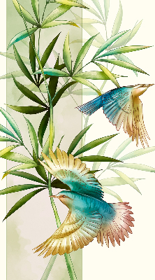 Rollo Vögel in den Blättern