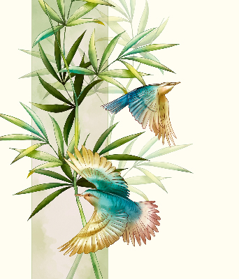 Rollo Vögel in den Blättern