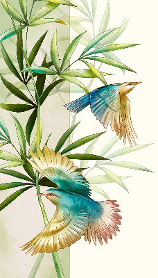 Rollo Vögel in den Blättern