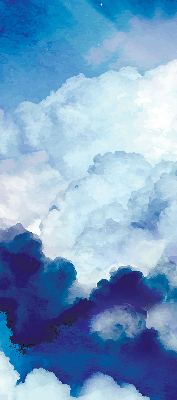 Rollo fenster Wolken